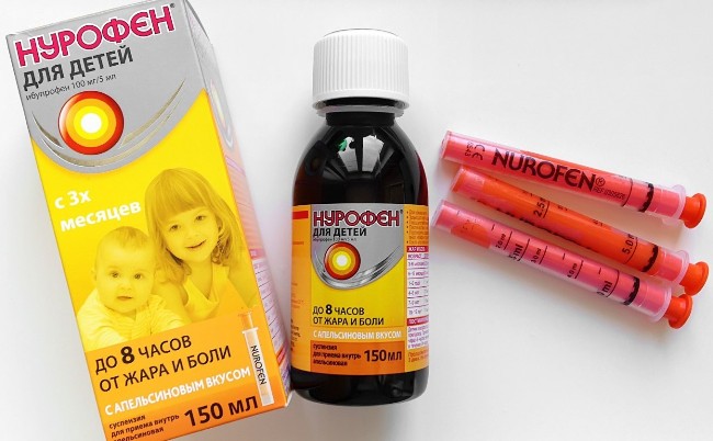 Нурофен - эффективное средство для снижения температуры у ребенка