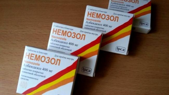 Немозол - противогельминтный препарат, предназначенный для борьбы с различными видами паразитов кишечника человека