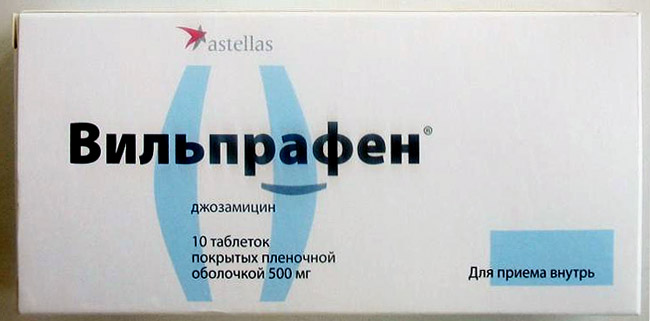 Вильпрафен - один из популярных современных антибиотических препаратов для лечения хламидиоза