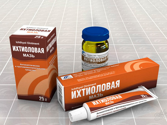 Ихтиоловая мазь - инструкция, показания, состав, способ применения ...