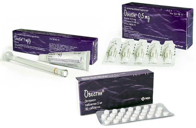 Препарат выпускается в форме таблеток, свечей и вагинального крема
