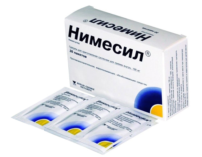 Нимесил – жаропонижающее и обезболивающее средство, относится к классу сульфаномидов