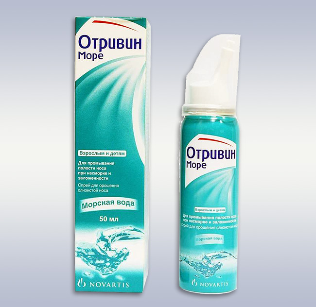 Капли и спрей Отривин для взрослых и детей используются для очищения носовых полостей при ринитах