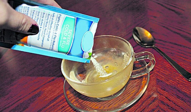 Порошки от простуды и гриппа - наиболее популярными средствами в период сезонных простуд