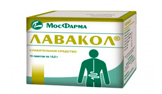 Слабительное средство для очищения кишечника быстрого действия