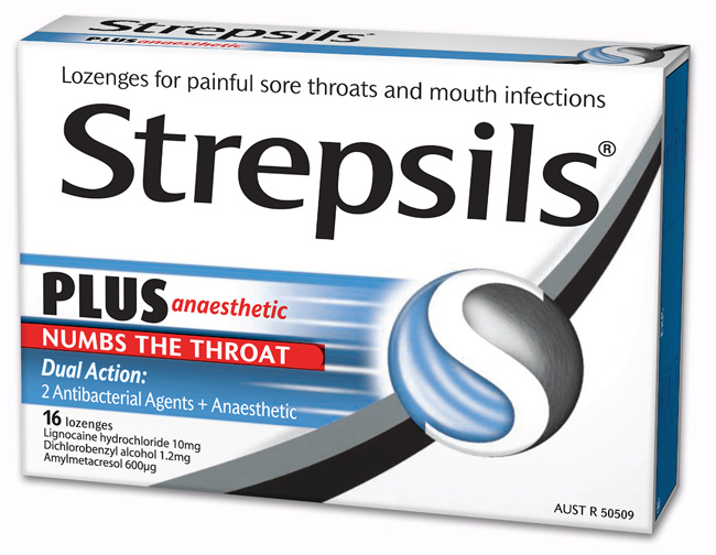 Стрепсилс Плюс, выпускается в двух формах – аэрозоль и леденцы, используется при гингивите, парадонтите, афтозном стоматите