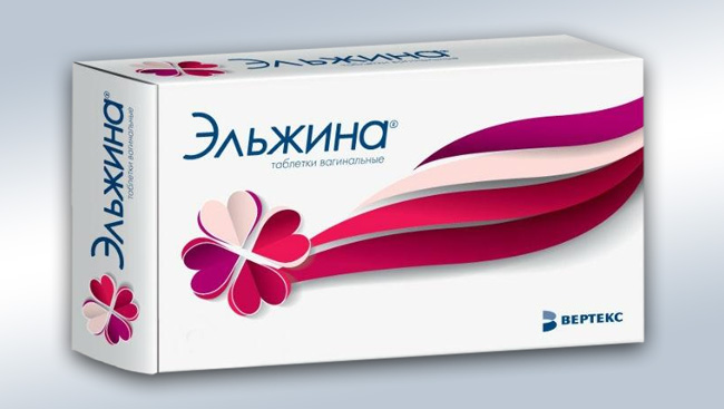 Вагинальные таблетки Эльжина, применяют для лечения бактериального вагинита и кандидоза