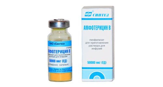Амфотерицин - действенное средство при отомикозе